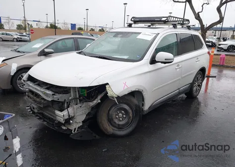 2017 Mitsubishi Outlander Se/Sel from USA, damaged, VIN JA4AD3A30HZ029096